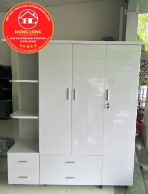 Tủ áo 3 cánh 1 kệ 