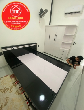 Combo phòng đen trắng nhựa cao cấp vincoplast giá rẻ mỹ tho 