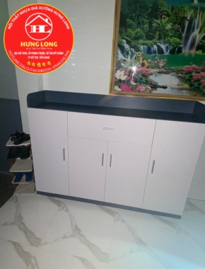 Tủ giày nhựa cao cấp vincoplast màu hy77 kết hợp vc01 Mỹ tho 