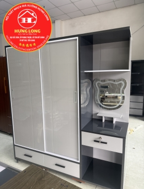 Tủ nhựa kèm bàn trang điểm 