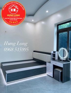 Combo Giường+ bàn trang điểm cao cấp Chợ Gạo