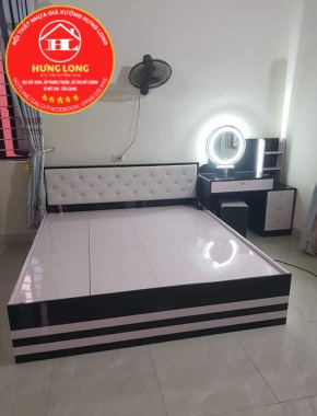 Combo 2 Gồm giường ngủ+ bàn trang điểm