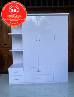 TỦ QUẦN ÁO MÀU TRẮNG