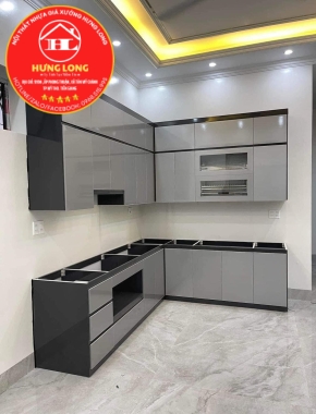 TỦ BẾP THÔNG MINH MỸ THO - THI CÔNG GIÁ TỐT