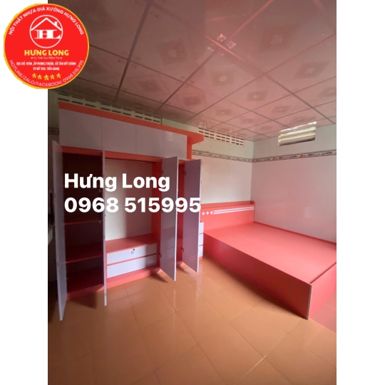 Combo Giường tủ nhựa