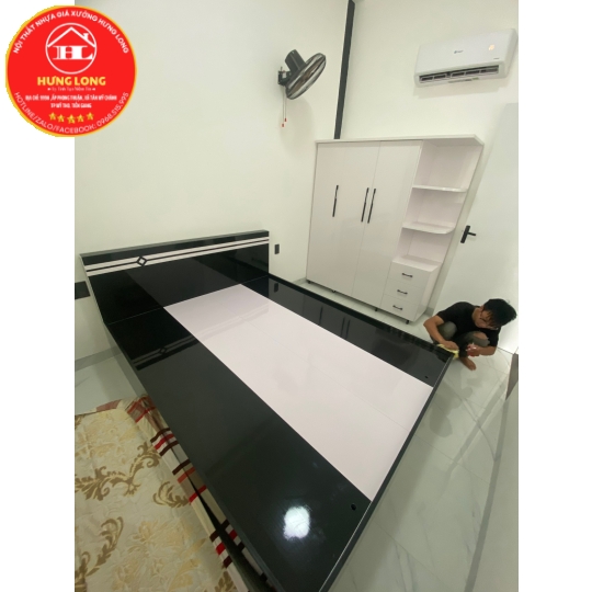 Combo phòng đen trắng nhựa cao cấp vincoplast giá rẻ mỹ tho 