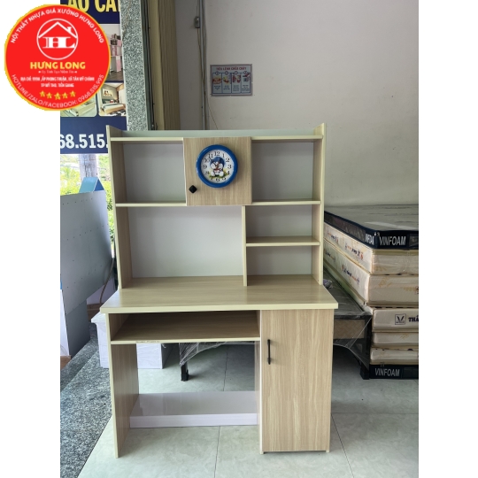 Bàn học màu vân gỗ giá rẻ chợ gạo tiền Giang 