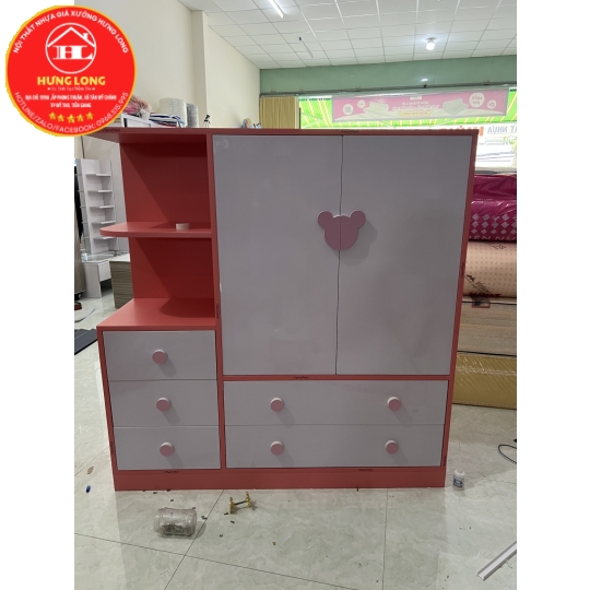 Tủ trẻ em nhựa cao cấp vincoplast màu vc99 giá rẻ Mỹ tho 
