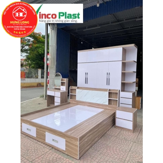 Combo nội thất nhựa giá tốt Mỹ Tho