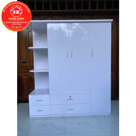 TỦ QUẦN ÁO MÀU TRẮNG