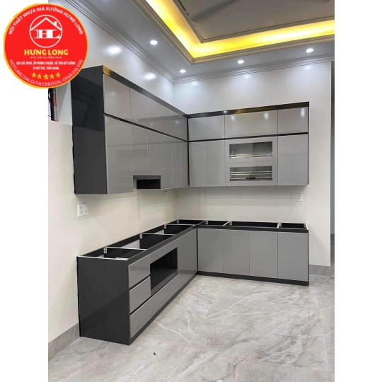 TỦ BẾP THÔNG MINH MỸ THO - THI CÔNG GIÁ TỐT